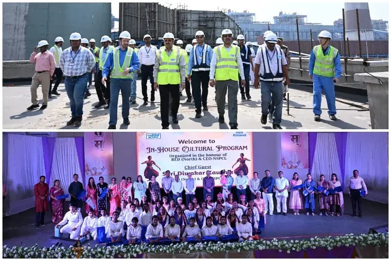 Sonbhadra News: रिहंद परियोजना का दौरा कर प्रचालन व नवाचार की समीक्षा, कौशल प्रशिक्षण कार्यक्रम का शुभारंभ.