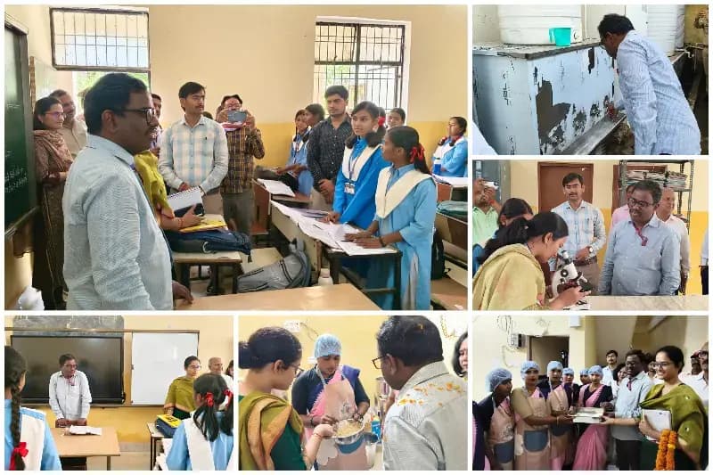 Sonbhadra News: नीति आयोग नोडल अधिकारी डॉ. मुथु कुमार स्वामी का सोनभद्र दौरा, शिक्षा गुणवत्ता व महिला स्वावलंबन पर जोर.