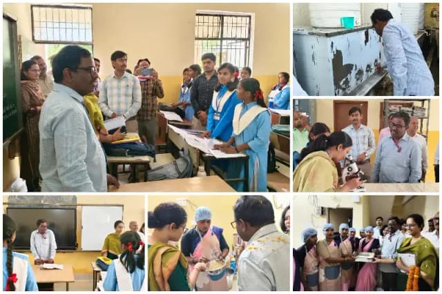 Sonbhadra News: नीति आयोग नोडल अधिकारी डॉ. मुथु कुमार स्वामी का सोनभद्र दौरा, शिक्षा गुणवत्ता व महिला स्वावलंबन पर जोर.