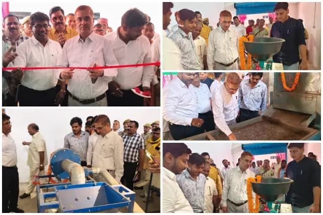 Sonbhadra News: मिलेट्स प्रोसेसिंग यूनिट का उद्घाटन, किसानों को मिलेगा लाभ.