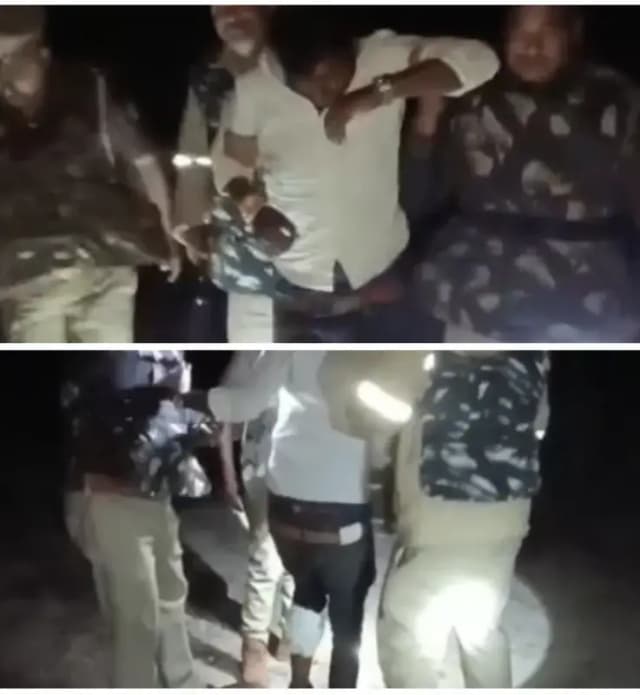 Sonbhadra News: इनामिया गोवंश तस्कर की पुलिस से मुठभेड़, आरोपी पर ₹25,000 का इनाम था घोषित.